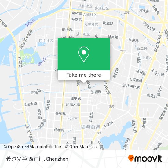 希尔光学-西南门 map