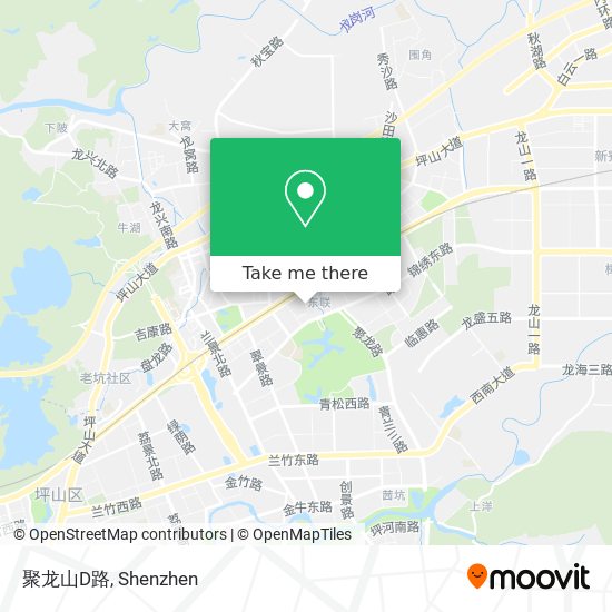 聚龙山D路 map
