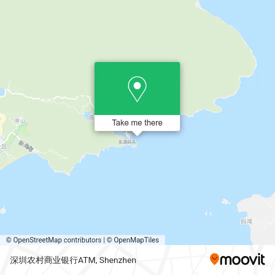 深圳农村商业银行ATM map