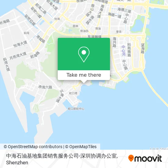 中海石油基地集团销售服务公司-深圳协调办公室 map