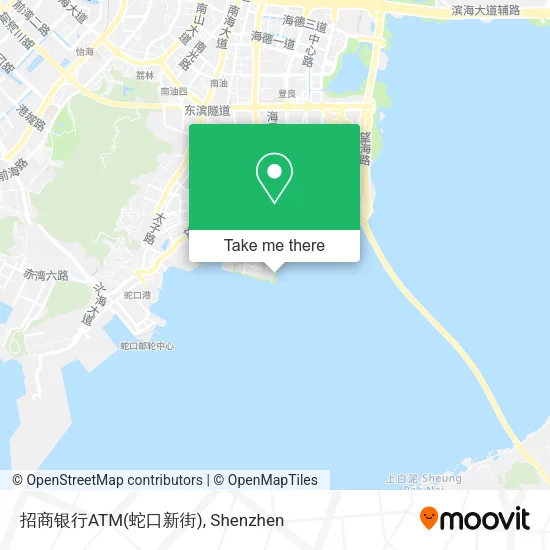 招商银行ATM(蛇口新街) map