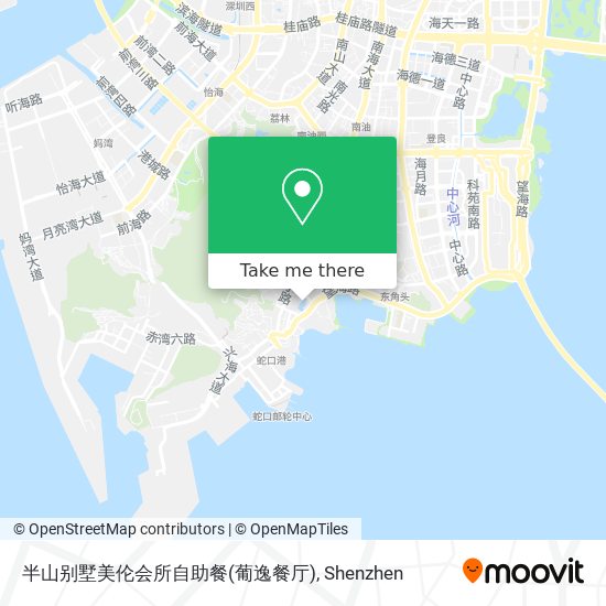 半山别墅美伦会所自助餐(葡逸餐厅) map