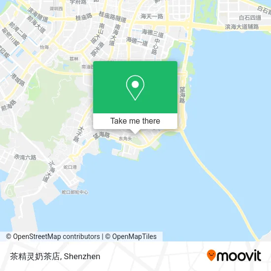 茶精灵奶茶店 map