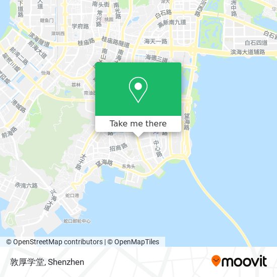 敦厚学堂 map