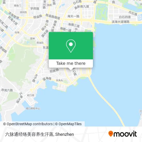 六脉通经络美容养生汗蒸 map