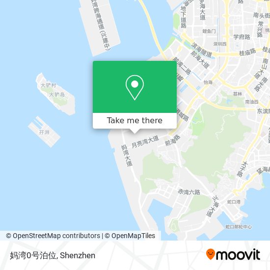 妈湾0号泊位 map