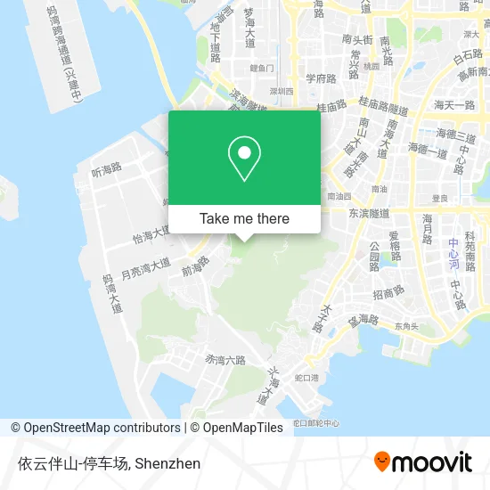 依云伴山-停车场 map