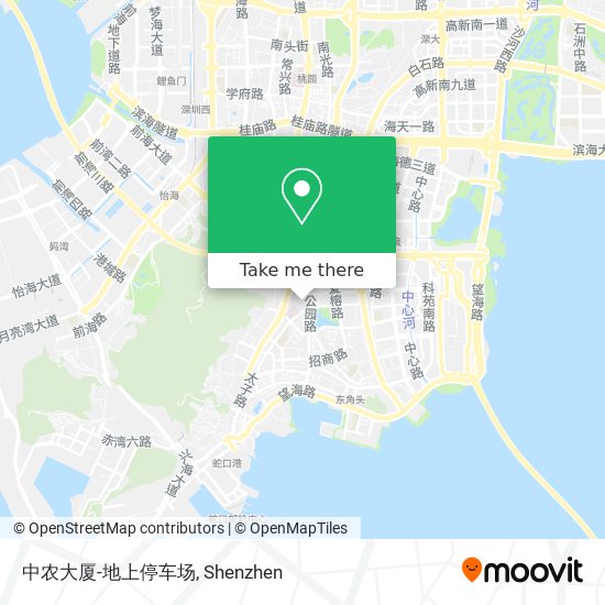 中农大厦-地上停车场 map