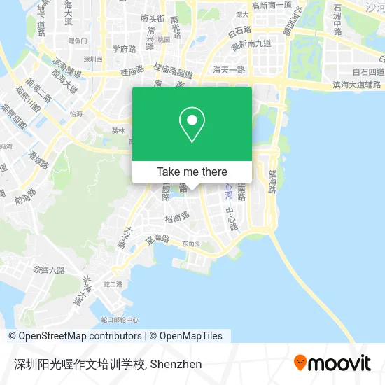 深圳阳光喔作文培训学校 map