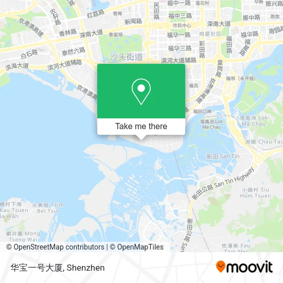 华宝一号大厦 map