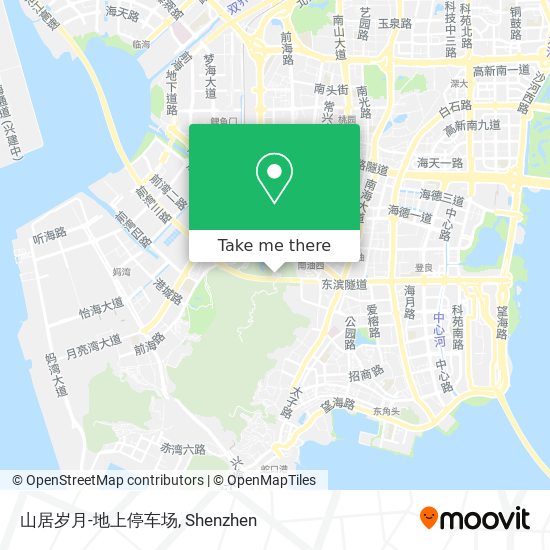 山居岁月-地上停车场 map