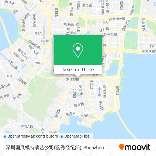 深圳国展模特演艺公司(荔秀经纪部) map