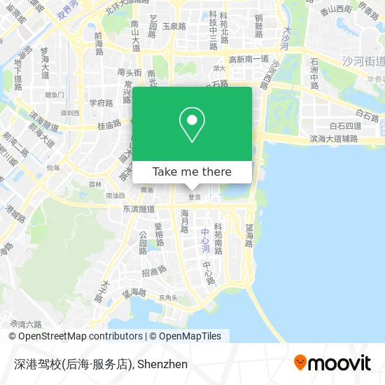 深港驾校(后海·服务店) map