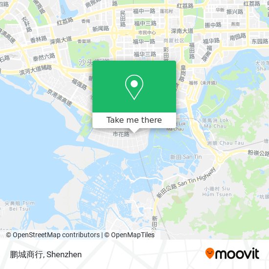 鹏城商行 map