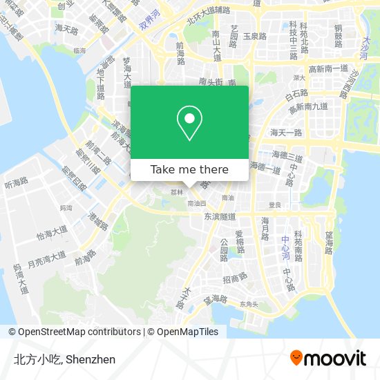 北方小吃 map