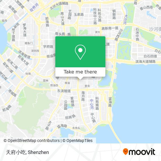 天府小吃 map