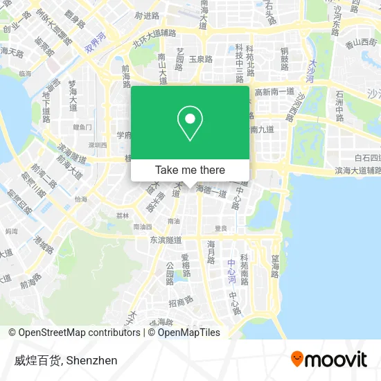 威煌百货 map