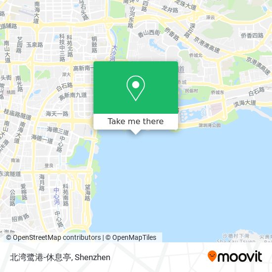 北湾鹭港-休息亭 map