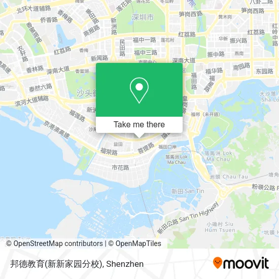 邦德教育(新新家园分校) map