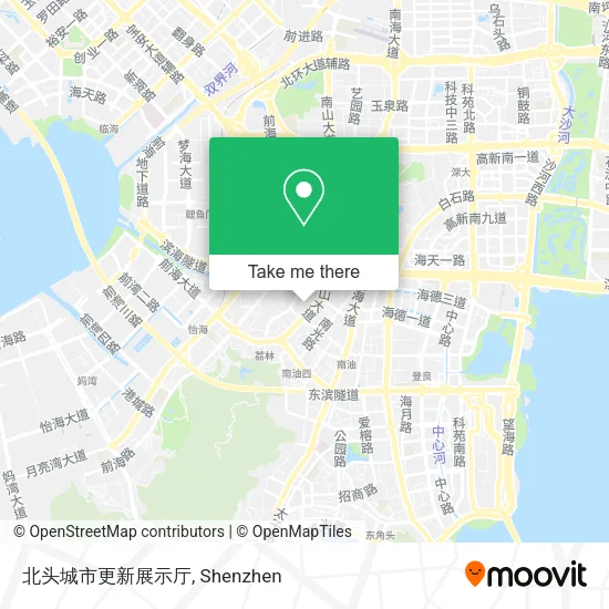北头城市更新展示厅 map