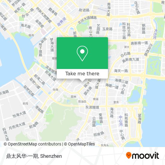 鼎太风华-一期 map