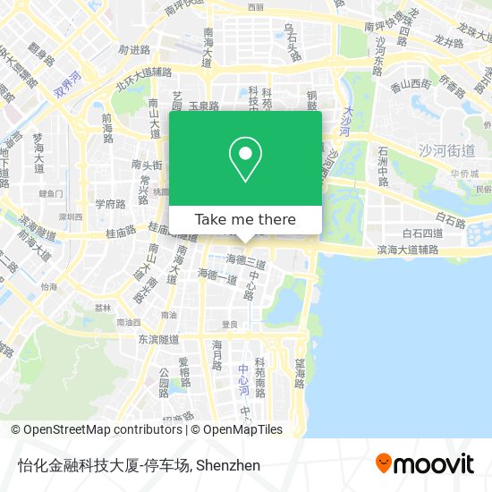 怡化金融科技大厦-停车场 map