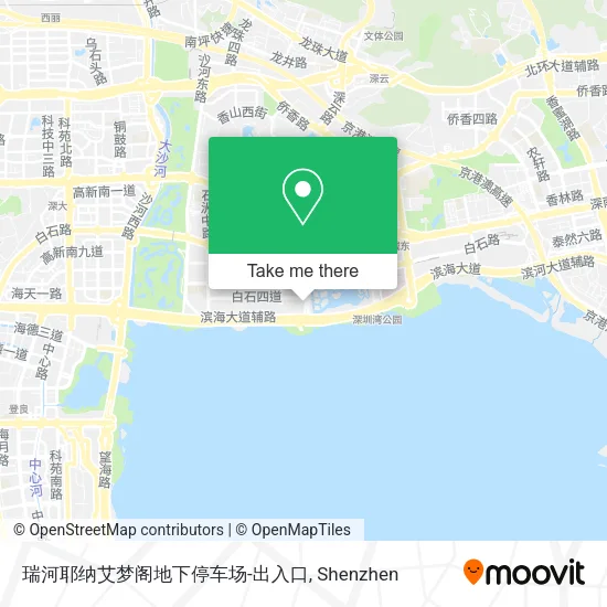 瑞河耶纳艾梦阁地下停车场-出入口 map