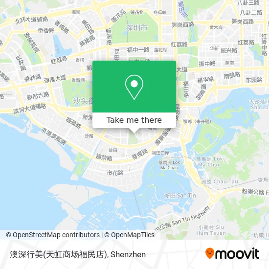 澳深行美(天虹商场福民店) map