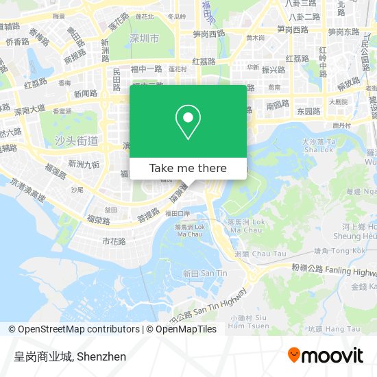 皇岗商业城 map