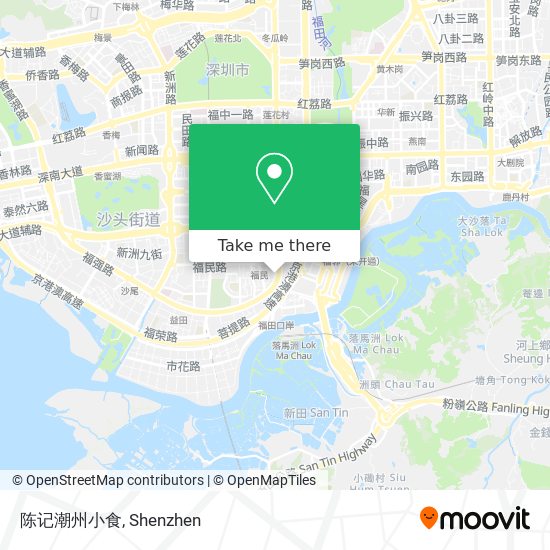 陈记潮州小食 map