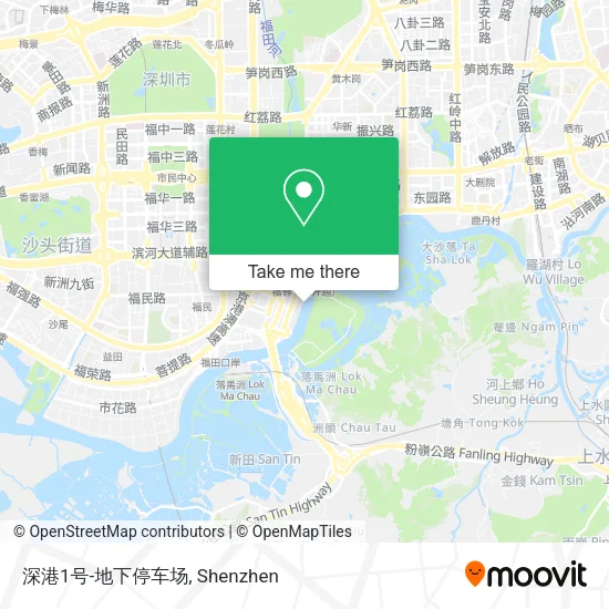 深港1号-地下停车场 map