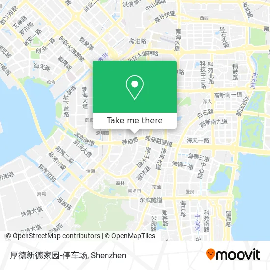 厚德新德家园-停车场 map