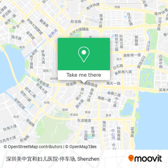 深圳美中宜和妇儿医院-停车场 map