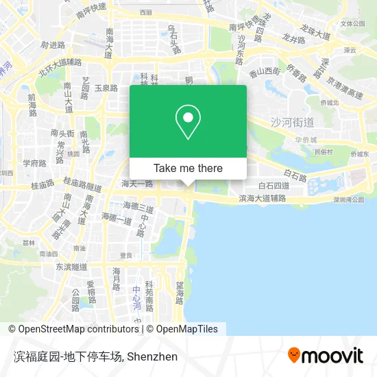 滨福庭园-地下停车场 map