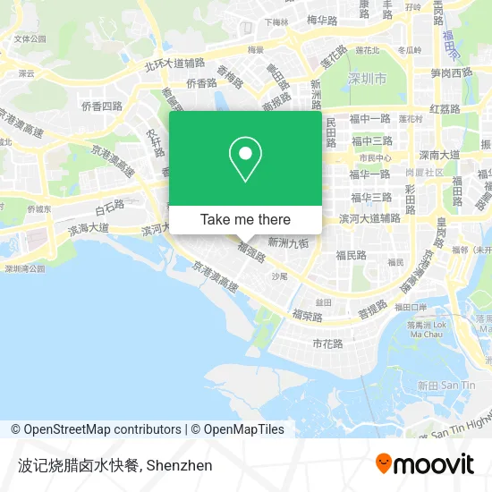 波记烧腊卤水快餐 map