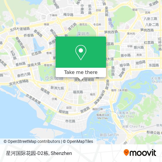 星河国际花园-D2栋 map