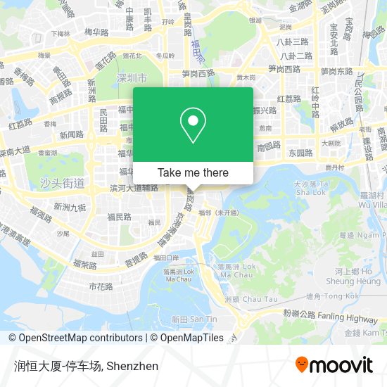 润恒大厦-停车场 map