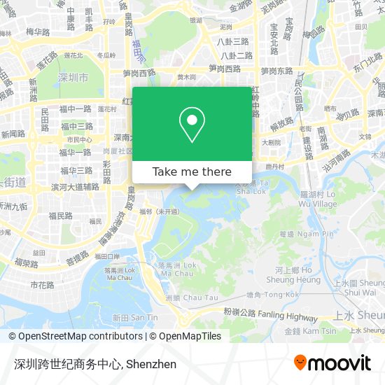 深圳跨世纪商务中心 map