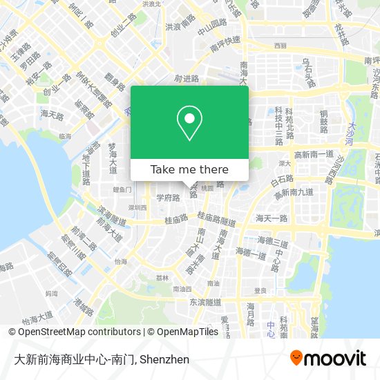 大新前海商业中心-南门 map