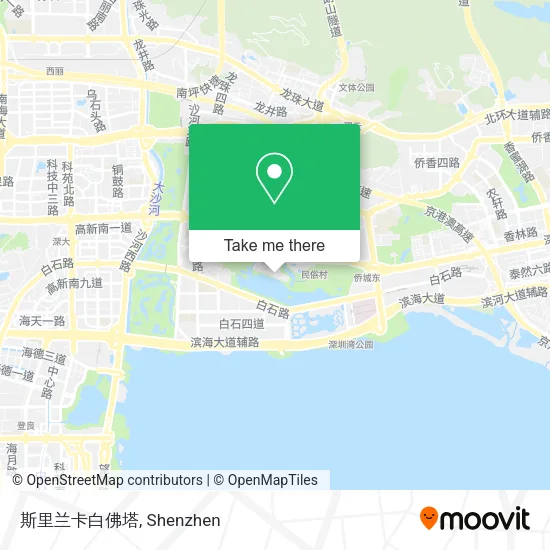 斯里兰卡白佛塔 map