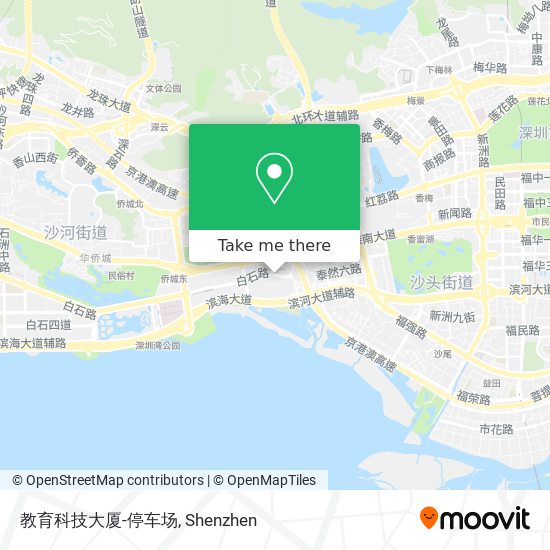 教育科技大厦-停车场 map