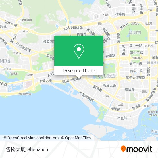 雪松大厦 map