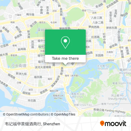 韦记福华茶烟酒商行 map
