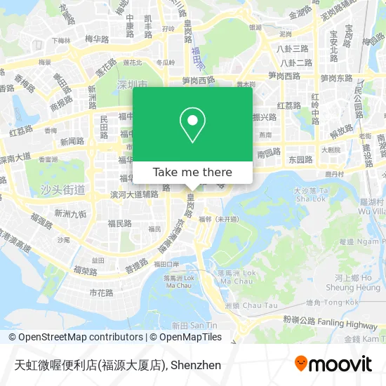 天虹微喔便利店(福源大厦店) map