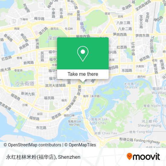 永红桂林米粉(福华店) map