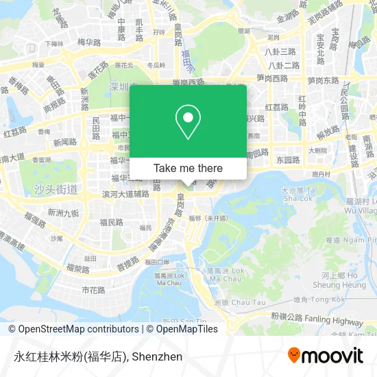 永红桂林米粉(福华店) map
