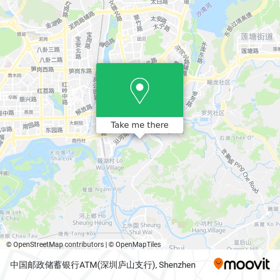 中国邮政储蓄银行ATM(深圳庐山支行) map