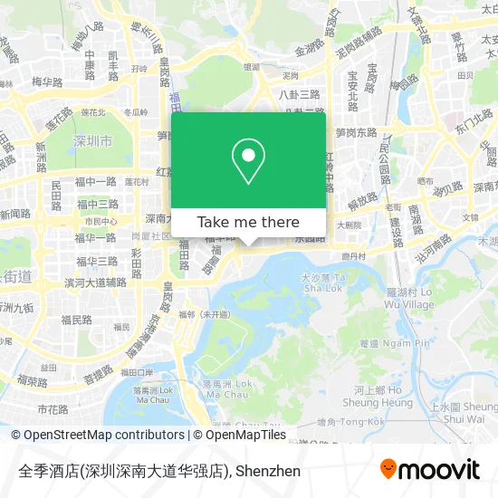 全季酒店(深圳深南大道华强店) map