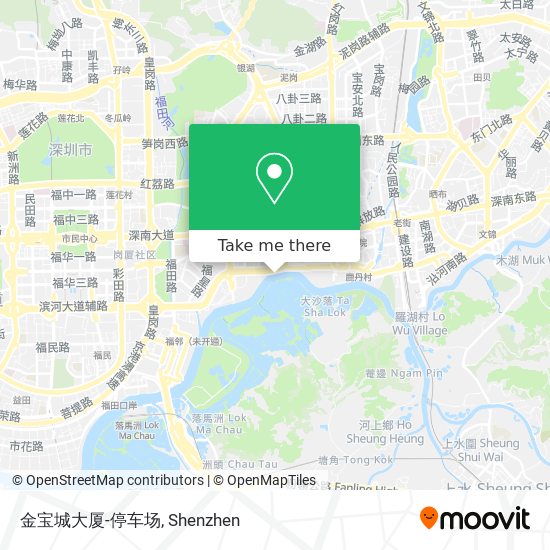 金宝城大厦-停车场 map