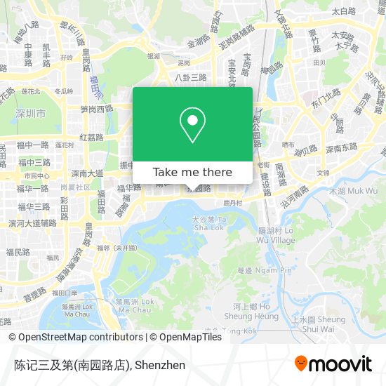 陈记三及第(南园路店) map